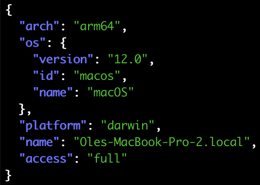 json query in python3